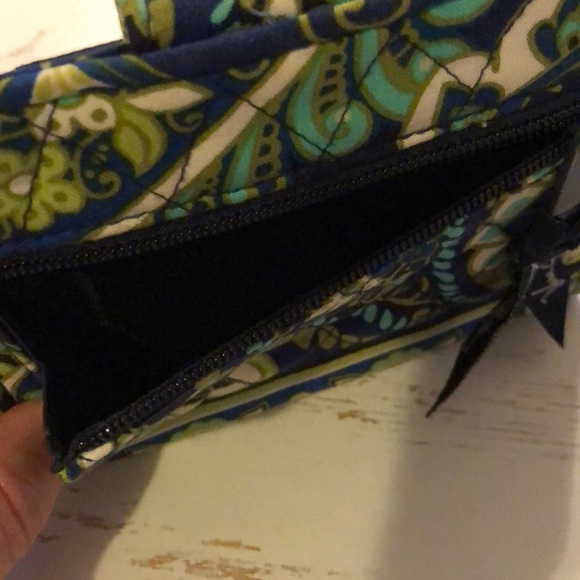 Vera Bradley Rhythm and Blues Snap Wallet - Picture 6 of 8